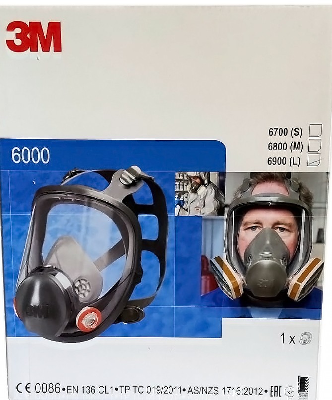 Maschera A Pieno Facciale 3m 6900l